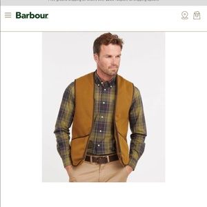 BARBOUR Warm Pile Waistcoat/Zip-in Liner